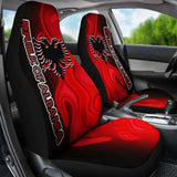 Albania Car Seat Covers - Albanian Flame - 15 181703 - YourCarButBetter