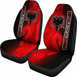 Albania Car Seat Covers - Albanian Flame - 15 181703 - YourCarButBetter