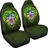 Aldborough Ireland Car Seat Cover Celtic Shamrock (Set Of Two) 154230 - YourCarButBetter