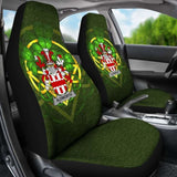 Aldworth Ireland Car Seat Cover Celtic Shamrock (Set Of Two) 154230 - YourCarButBetter