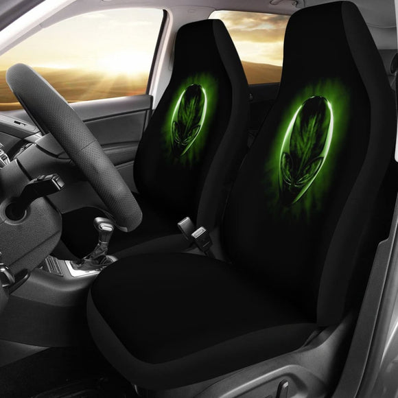 Alien Head Car Seat Covers 212304 - YourCarButBetter