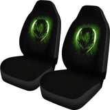 Alien Head Car Seat Covers 212304 - YourCarButBetter