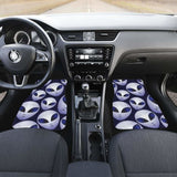 Alien Pattern Print Design 01 Front And Back Car Mats 102802 - YourCarButBetter