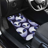 Alien Pattern Print Design 01 Front And Back Car Mats 102802 - YourCarButBetter