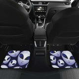 Alien Pattern Print Design 01 Front And Back Car Mats 102802 - YourCarButBetter