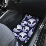 Alien Pattern Print Design 01 Front And Back Car Mats 102802 - YourCarButBetter