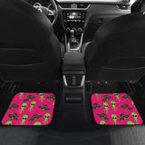 Alien Pattern Print Design 03 Front And Back Car Mats 102802 - YourCarButBetter