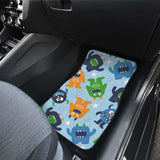 Alien Pattern Print Design 04 Front And Back Car Mats 102802 - YourCarButBetter