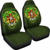 Alister Or Mcalister Ireland Car Seat Cover Celtic Shamrock (Set Of Two) 154230 - YourCarButBetter