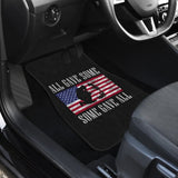 All Gave Some Some Gave All Patriot Car Floor Mats 210206 - YourCarButBetter