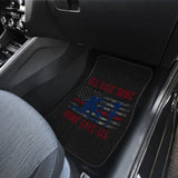 All Gave Some Some Gave All Patriotic Angel Soldier Car Floor Mats 211007 - YourCarButBetter