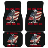 All Gave Some Some Gave All Patriotic Anniversary Car Floor Mats 211007 - YourCarButBetter