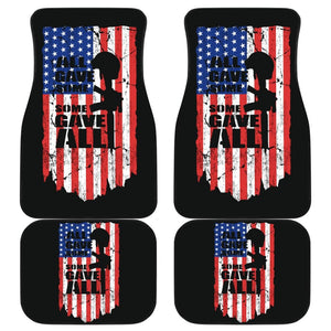 All Gave Some Some Gave All Patriotic Memorial Day Car Floor Mats 210206 - YourCarButBetter