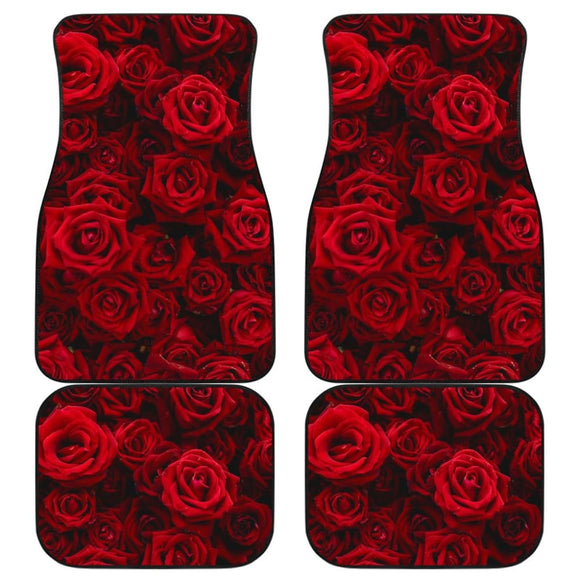 All My Love Is Rose Car Floor Mats 211101 - YourCarButBetter
