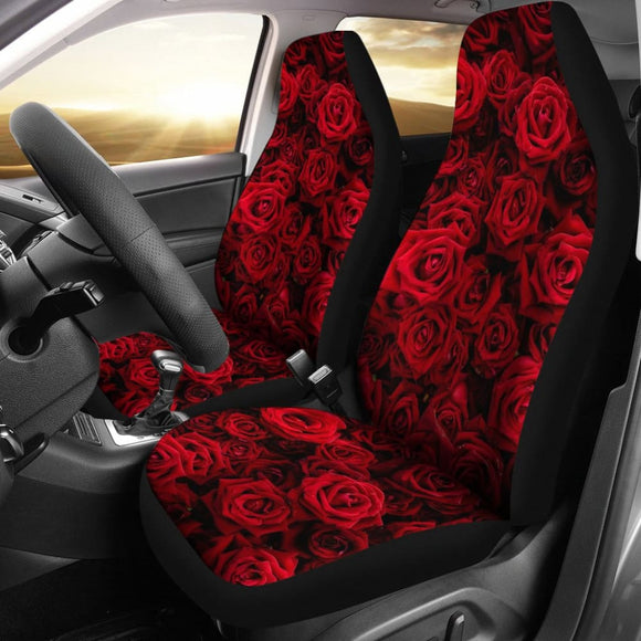 All My Love Is Rose Car Seat Covers 211101 - YourCarButBetter