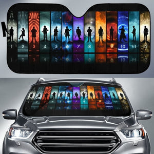 All Number Doctor Who Auto Sun Shade Amazing 094201 - YourCarButBetter