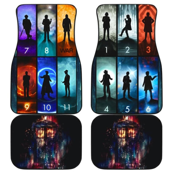All Number Doctor Who Car Floor Mats Amazing 094201 - YourCarButBetter