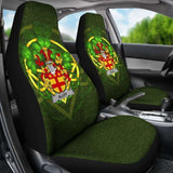 Alley Ireland Car Seat Cover Celtic Shamrock (Set Of Two) 154230 - YourCarButBetter