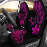 Alohawaii Car Seat Covers - Hawaii Turtle Plumeria Pink - New 091114 - YourCarButBetter