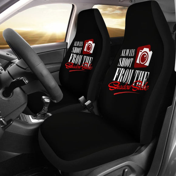Always Shoot From The Shadow Side Photograph Lovers Car Seat Covers 211101 - YourCarButBetter
