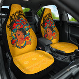 Amazing African Gift Ideas Black Women Power Car Seat Covers 210901 - YourCarButBetter