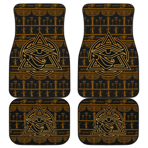 Amazing Ancient Egyptian Eyes Of Horus Powerful Symbol Car Floor Mats 210404 - YourCarButBetter