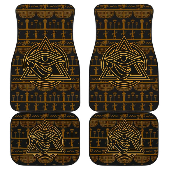 Amazing Ancient Egyptian Eyes Of Horus Powerful Symbol Car Floor Mats 210404 - YourCarButBetter