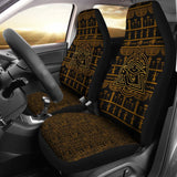 Amazing Ancient Egyptian Eyes Of Horus Powerful Symbol Car Seat Covers 210404 - YourCarButBetter