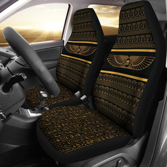 Amazing Ancient Egyptian Horus Wings Car Seat Covers 210404 - YourCarButBetter