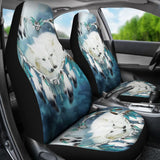 Amazing And Lovely Wolf Dreamcatcher Car Seat Covers 212503 - YourCarButBetter