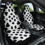 Amazing Best Gift Black And Blue Cowhide Print Car Seat Covers 210601 - YourCarButBetter