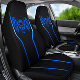 Amazing Black And Blue Dodge Ram Car Seat Covers Custom 5 212603 - YourCarButBetter