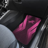 Amazing Black & Pink Horse Mustang Custom Car Accessories Car Floor Mats 211901 - YourCarButBetter