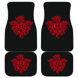 Amazing Celtic Iconic Red Dragon Symbol Car Floor Mats 211101 - YourCarButBetter