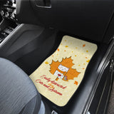 Amazing Easily Distracted By Cats And Autumn Gift Ideas Car Floor Mats 210205 - YourCarButBetter