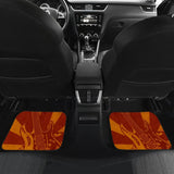 Amazing Electric Guitar Custom Retro Art Design Car Floor Mats 211305 - YourCarButBetter