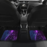 Amazing Galaxy Wolf And Cold Night Car Floor Mats 212203 - YourCarButBetter