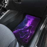 Amazing Galaxy Wolf And Cold Night Car Floor Mats 212203 - YourCarButBetter