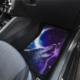 Amazing Galaxy Wolf And Moon Car Floor Mats 212203 - YourCarButBetter