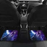 Amazing Galaxy Wolf And Moon Car Floor Mats 212203 - YourCarButBetter