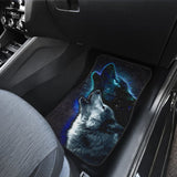 Amazing Galaxy Wolf And Star Car Floor Mats 212203 - YourCarButBetter