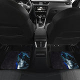 Amazing Galaxy Wolf And Star Car Floor Mats 212203 - YourCarButBetter