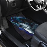 Amazing Galaxy Wolf And Star Car Floor Mats 212203 - YourCarButBetter