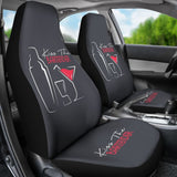Amazing Gift For Bartender Lovers Kiss The Bartender Car Seat Covers 211601 - YourCarButBetter