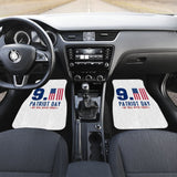 Amazing Gift Idea 09.11 Patriot Day We Will Never Forget Car Floor Mats 210305 - YourCarButBetter