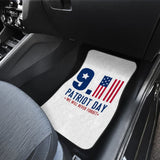 Amazing Gift Idea 09.11 Patriot Day We Will Never Forget Car Floor Mats 210305 - YourCarButBetter