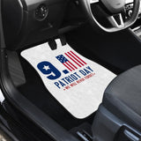 Amazing Gift Idea 09.11 Patriot Day We Will Never Forget Car Floor Mats 210305 - YourCarButBetter