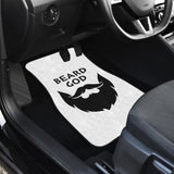 Amazing Gift Idea God Beard Car Floor Mats 210305 - YourCarButBetter