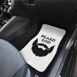 Amazing Gift Idea God Beard Car Floor Mats 210305 - YourCarButBetter