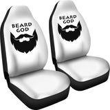 Amazing Gift Idea God Beard Car Seat Covers 210305 - YourCarButBetter
